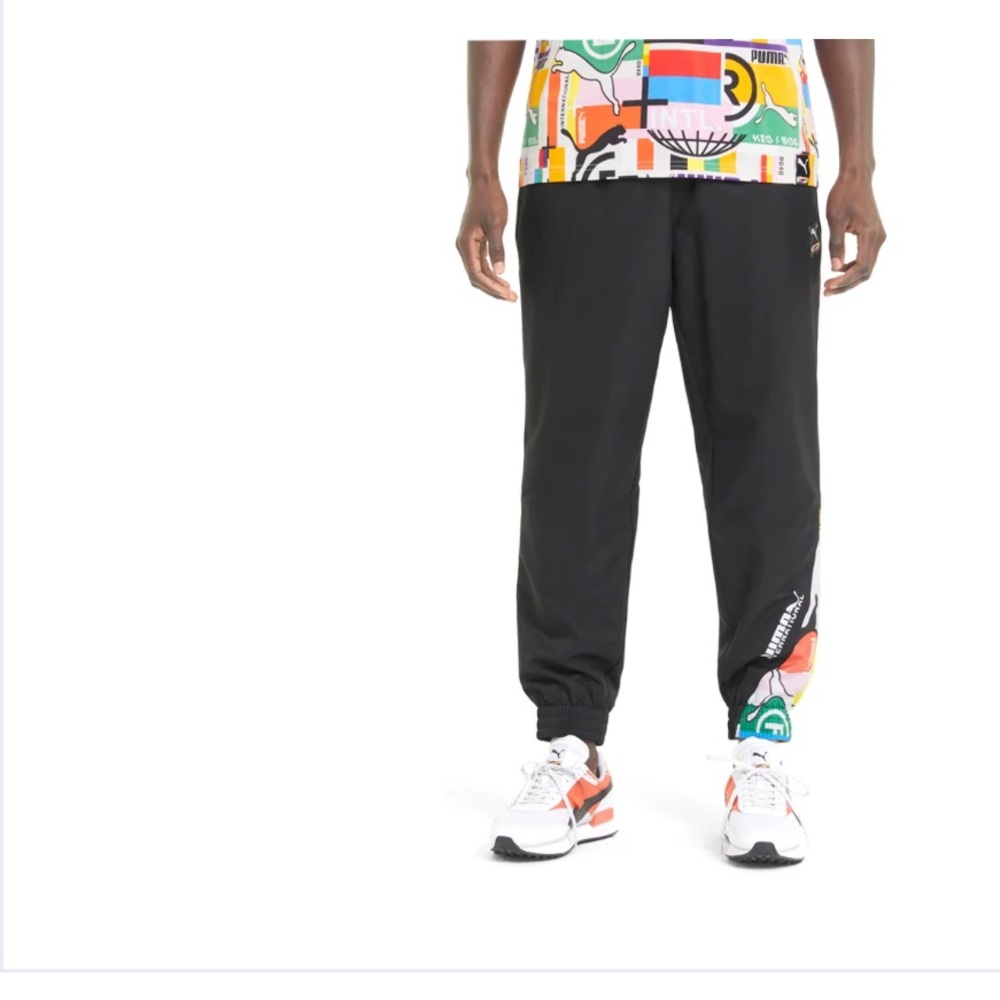 Puma track pants, size L, new